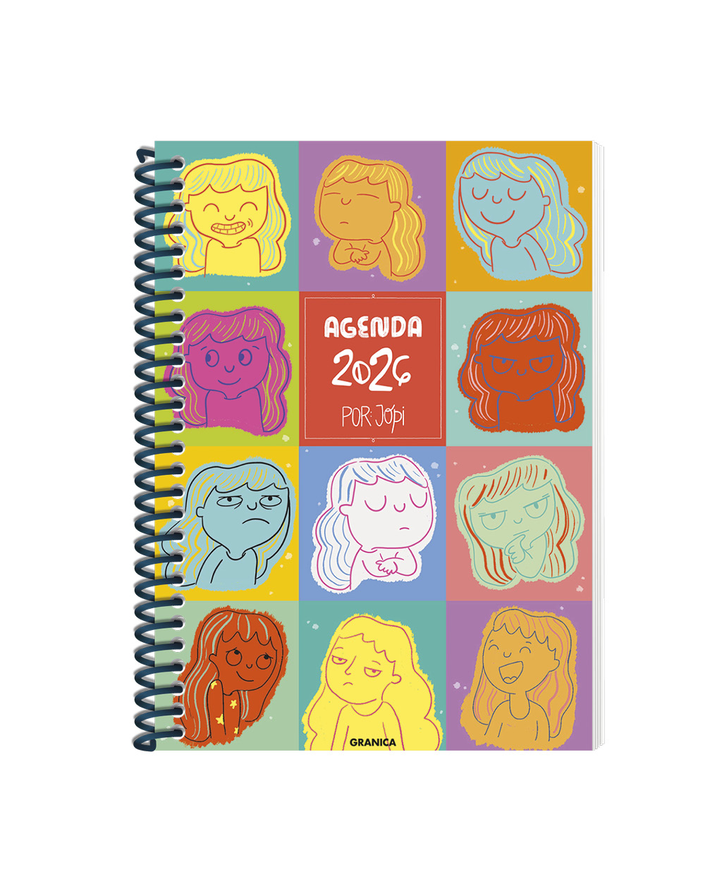 Jopi 2026 Agenda Anillada